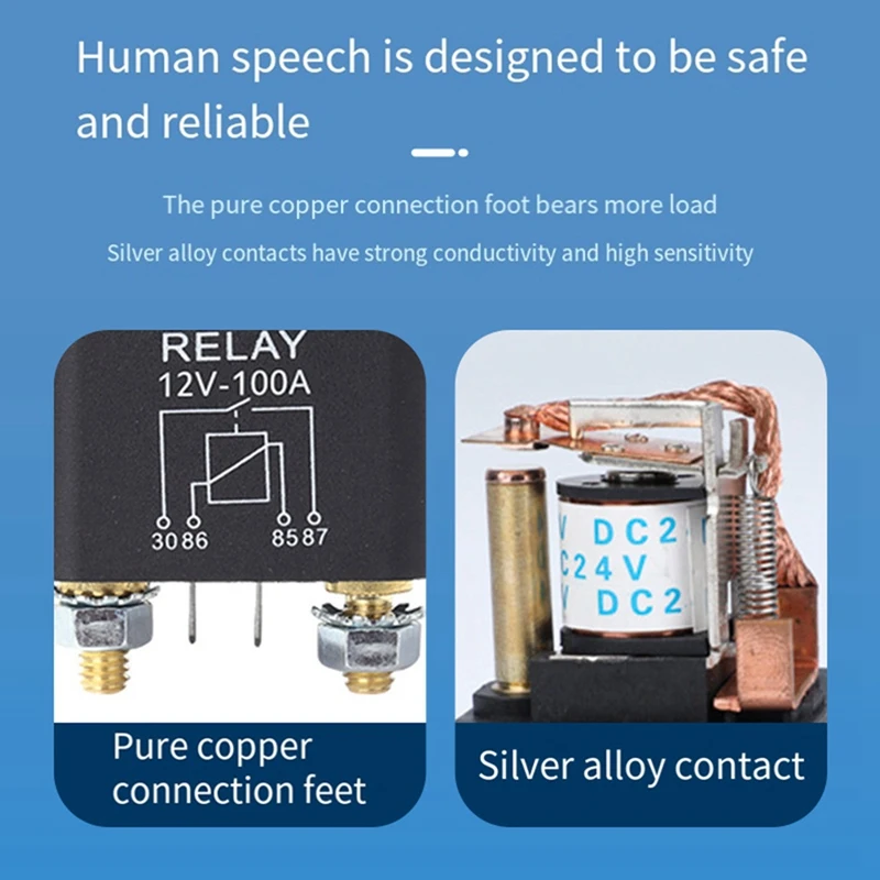 Car Truck Motor Automotive Relay Continuous Type Automotive Car Relays Replacement