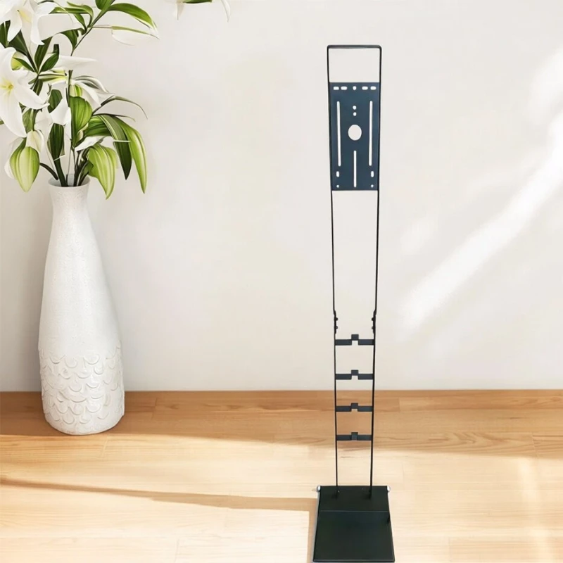 Vacuum Stand Holder Floor Bracket Storage Rack Organizer Freestanding No Drill Accessory Dock for Cordless Stick Cleaner Home
