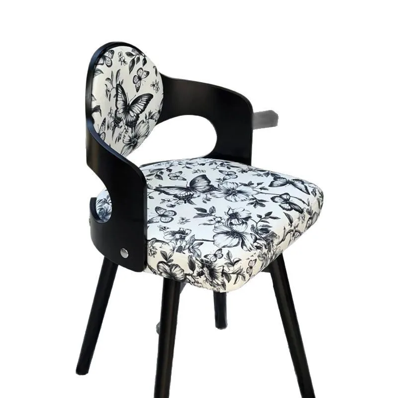 

Кресло для туалетного столика в средневековом стиле, премиум-кресло для макияжа, французское вращающееся кресло для туалетного столика, ретро-стул для спальни из массива дерева с спинкой