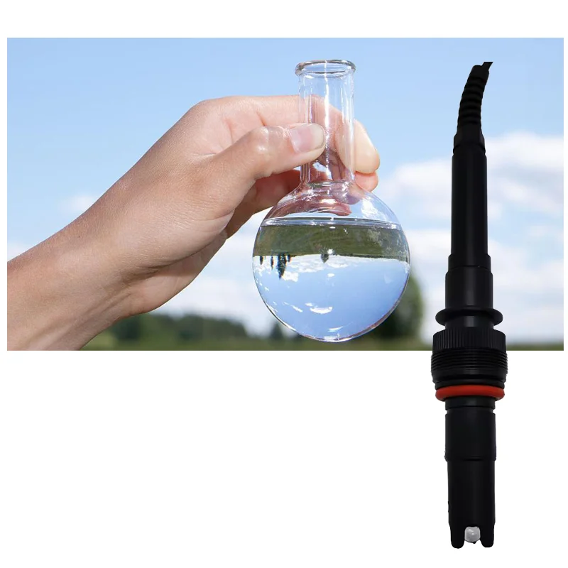 Online Water Analyzer Na Ion Probe Rs485 Modbus 4-20Ma Lorawan Sodium Ion for Water Test Sensor