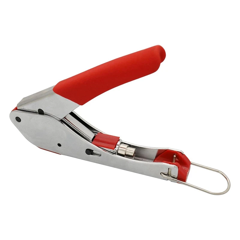 AB15-Coax كابل المكشكش وموصلات F RG6 30 قطعة F ذكر و10 قطعة أنثى إلى أنثى مع مجموعة أدوات الضغط المحوري