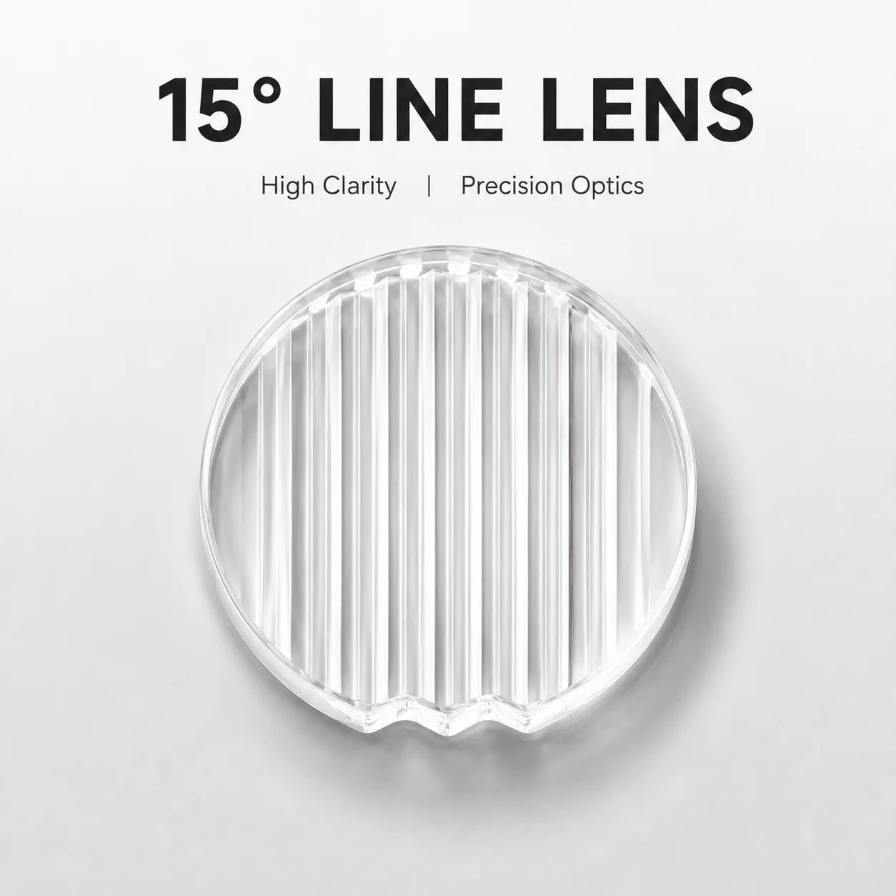 8mm Line Lens Clear Optical Laser Lens ZhonNa 15 Degreefor Tools Instruments Meters Equipment Parts Accessories Beam Shaper Pro