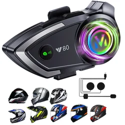 Type-C Motorcycle Helmet Handsfree Call Music Earphone Headset Wireless for Riders Moto GPS Headphone Waterproof BT 5.3 Y80
