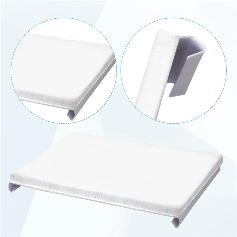 MAKE-8 ชิ้นฟองน้ําเปลี่ยน Pad สี Edger Touch Up แปรง Edger แปรงมุม Trim Pad จิตรกร