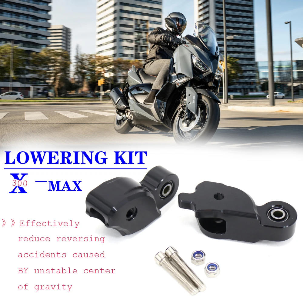 

New Reduce 3CM Motorcycle Accessories 5 colors Rear Shock Drop Lowering Kit For YAMAHA X-MAX 300 X-MAX300 XMAX300 XMAX 300