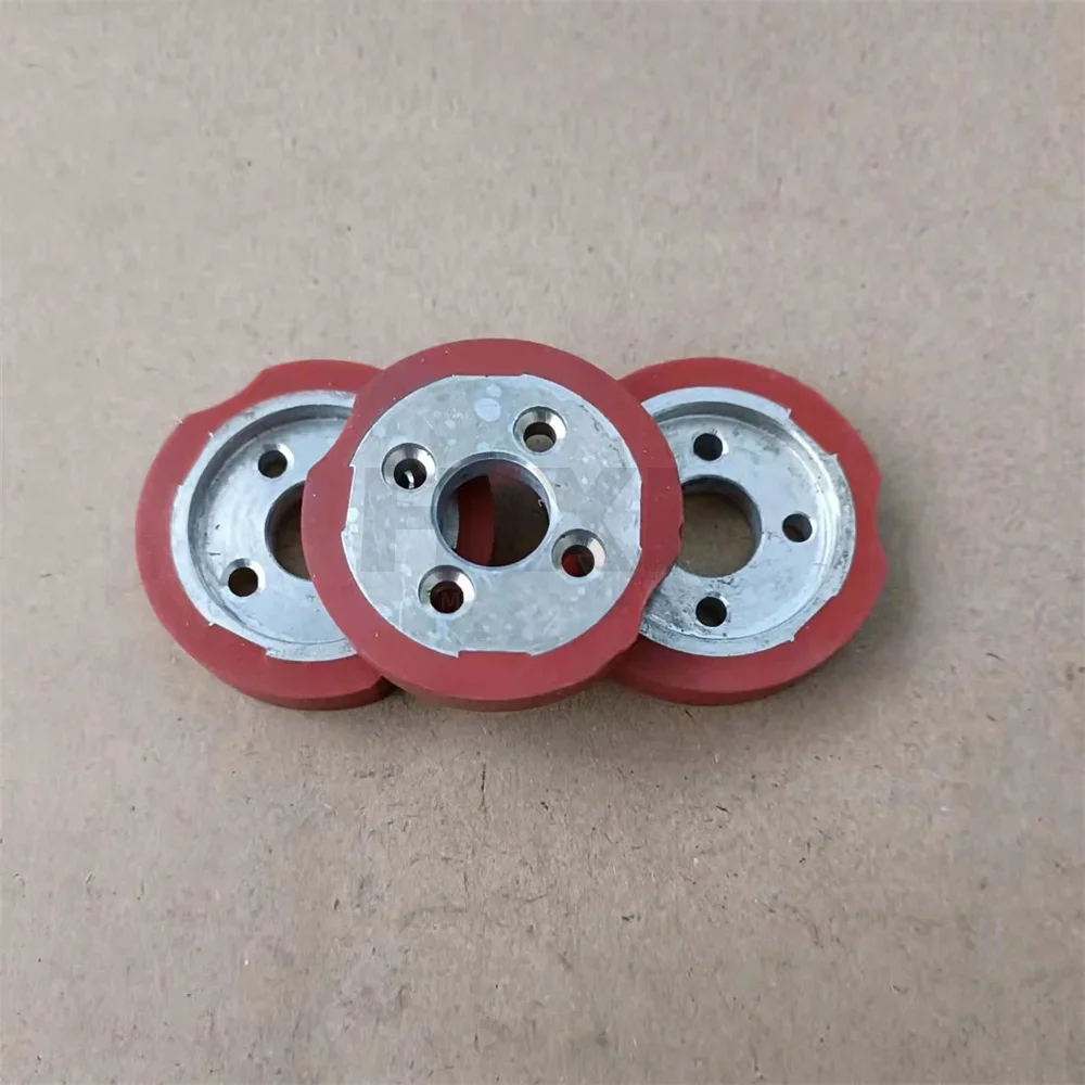 DK1100A1100B コーディングマシンのスペアパーツ、DK1000 赤いゴムの摩擦ホイール