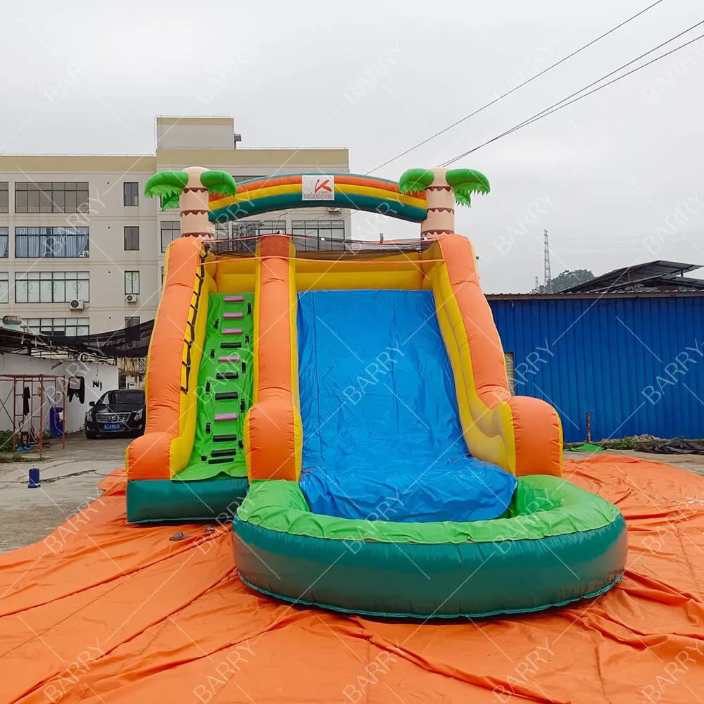 

Outdoor Inflatable Double Lane Slip Slide Water Slide Commercial Inflatable Slide for Kids