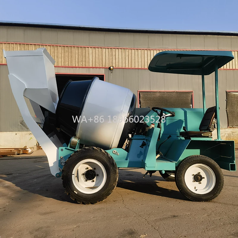 

New Design Mobile Self Loading Mini Cement Concrete Mixer Truck