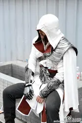 New Assing Creedes Game Ezioes Cosplay Costume Custom Made  Time Of Making About 120 Days