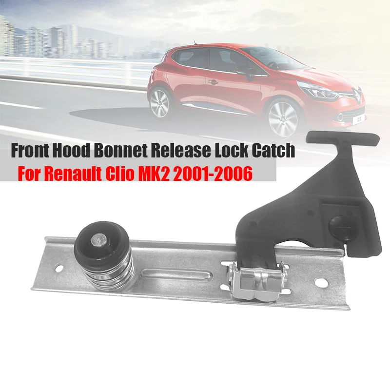 Bonnet Hood Lock Catch Striker for Renault Clio II, Symbol, Thalia — 8200069296