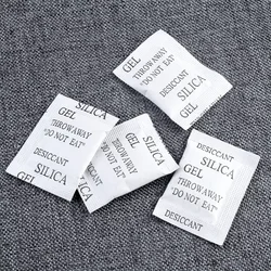 50 Packs Non-Toxic Silica Gel Desiccant Damp Moisture Dehumidifier For Kitchen Room Living Absorber Bag Clothes Food Storage