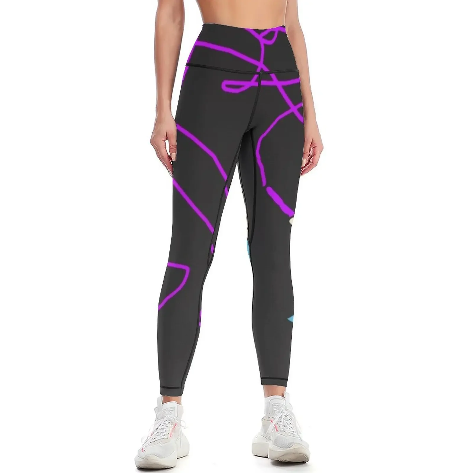 Harold and The Purple Crayon Leggings Jogger pants Tight fitting woman sports for push up gym's clothing Womens Leggings
