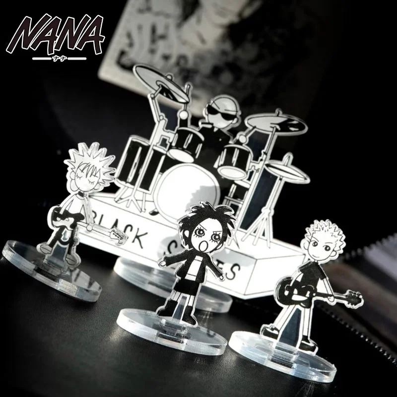 Figura de Acrílico de Anime NANA Osaki Nana Black Stones Nobu Shin Yasu, Modelo de Cosplay, Accesorios de Escritorio, 4 Piezas/Juego