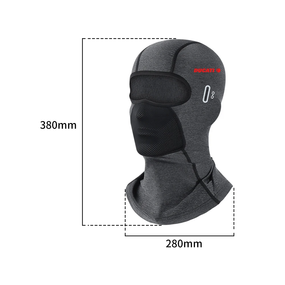 Ducati Multistrada 950 1100 1200 1260 Summer Balaclava Cooling Cycling Cap with UV Protection Motorcycle Hat for Bike Running 5