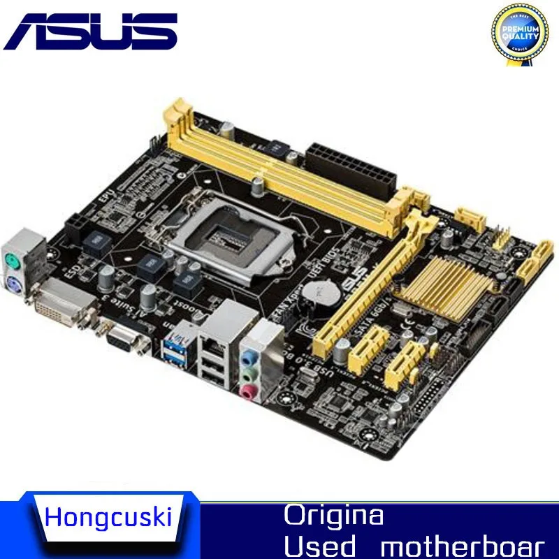 For ASUS B85M-K Used LGA 1150 For Intel B85 motherboard Socket LGA1150 DDR3 SATA3 USB3.0 SATA3 Desktop motherboard