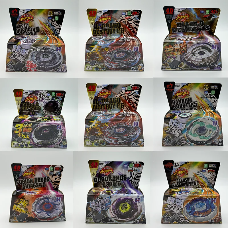 Takara Tomy 31 4D Metal Fusion Set Battle Gyro Spielzeug Geschenk BB104 BB105 BB122 BB99 BB108 BB91 BB95 BB82 BB102 – Detail 1