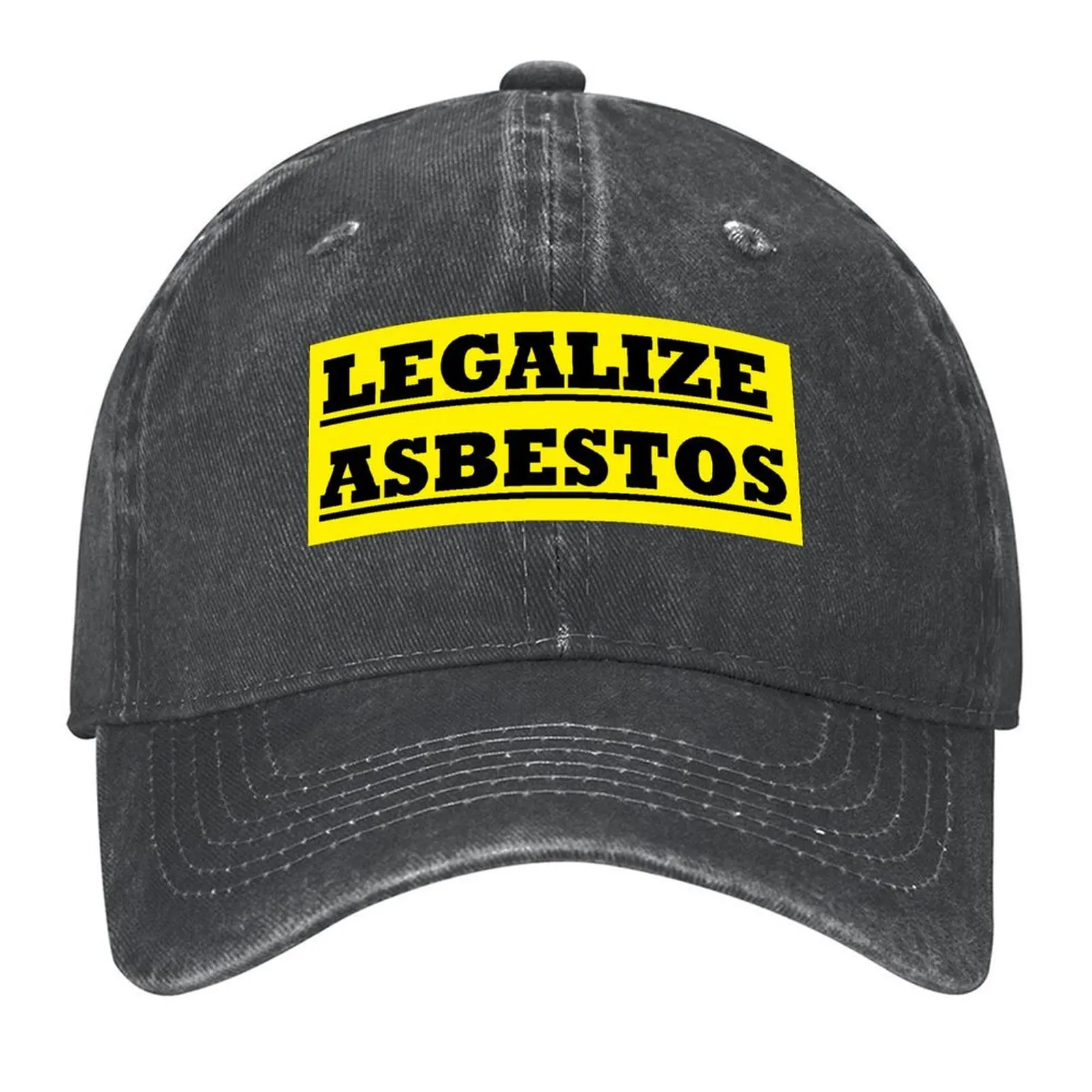 

Бейсбольная кепка Legalize Asbestos, дизайнерская шляпа в стиле хип-хоп, новая забавная шляпа в шляпе, мужские кепки, женские кепки