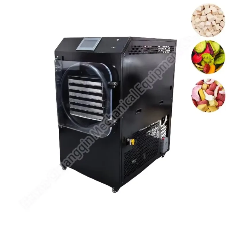 Commercial Stainless Steel Freeze Dryer Machine Home Use Pet Treat Freeze Dryer Coffee Powder Vacuum Freeze Drying Equipment