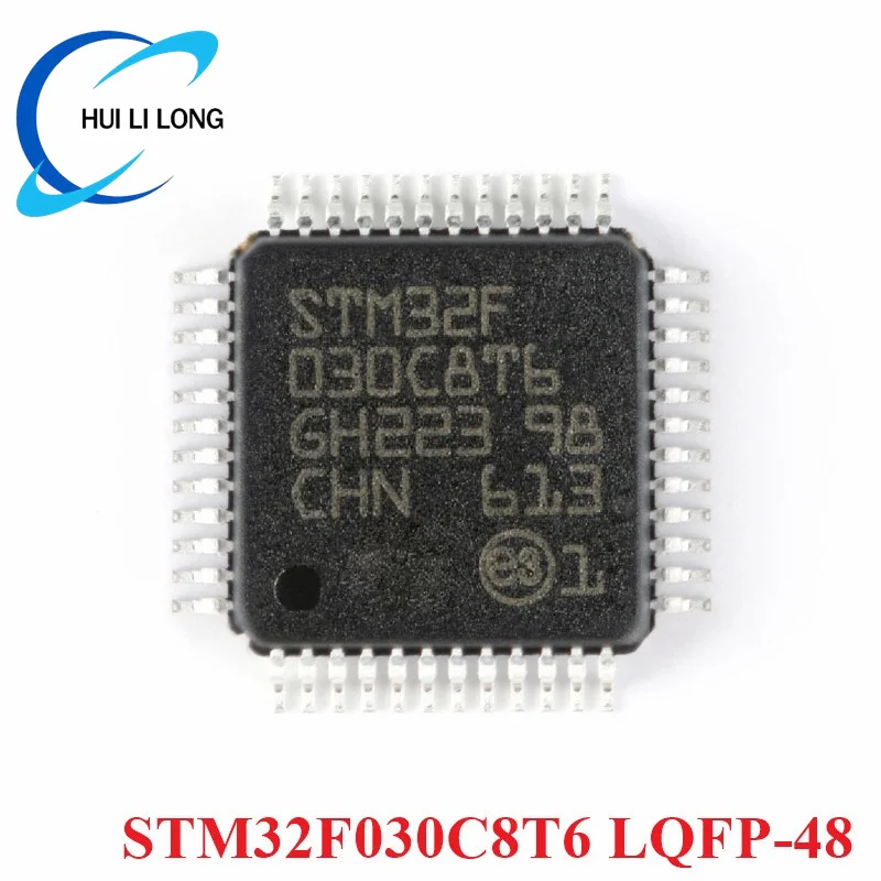 رقاقة MCU IC ، STM32F103C8T6 ، STM32F051C8T6 ، STM32F030C8T6 ، STM32 ، F103C8T6 ، F103CBT6 ، F051C8T6 ، LQFP48