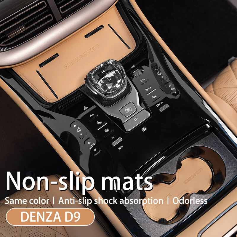 

22-23For DENZA D9 Full Door Slot Pads, Scratch-resistant and Wear-Resistant Interior Modification and Upgrade, Special Accessori