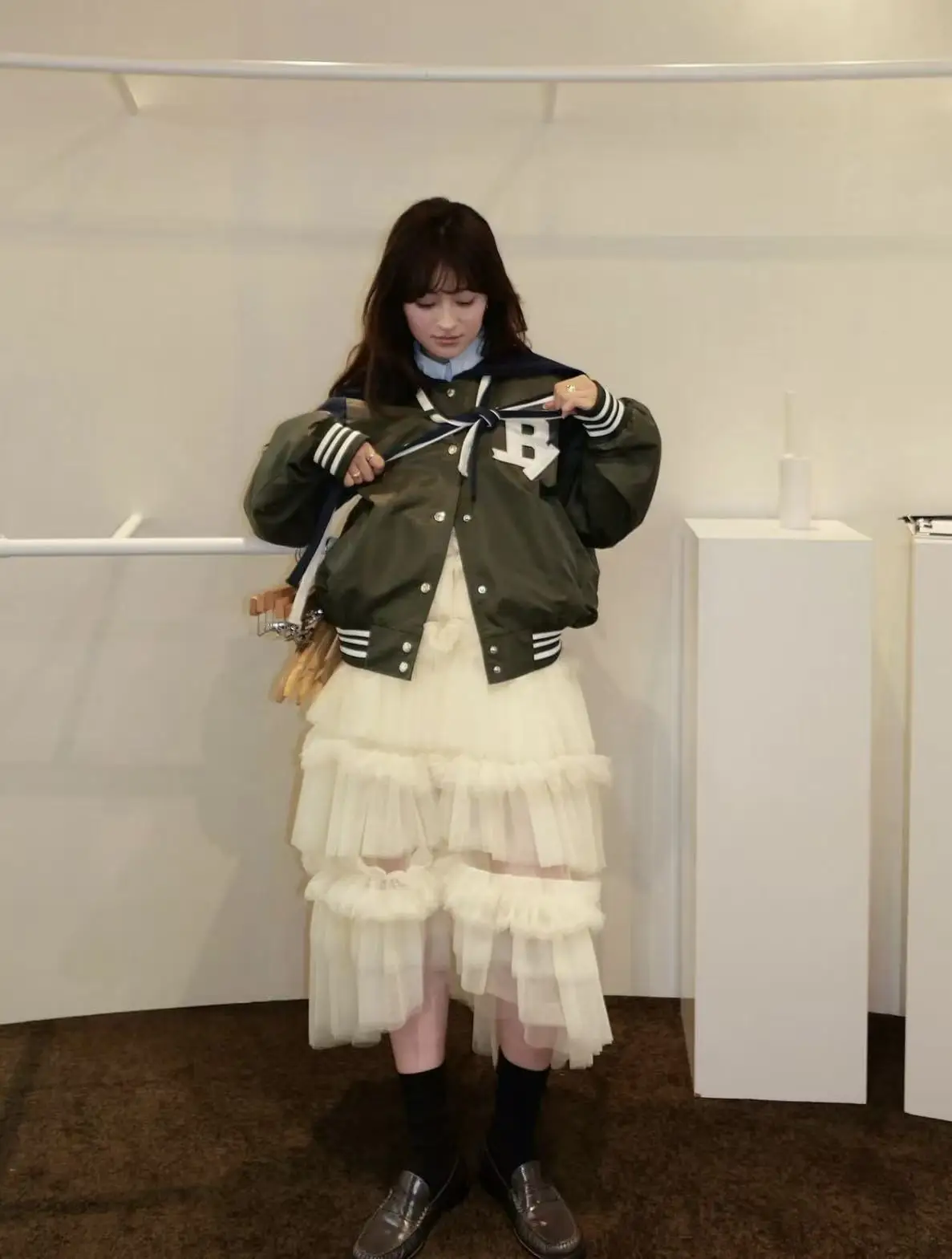 2025 estilo japonês moda doce jaqueta outono inverno meninas carta bordado curto uniforme de beisebol feminino diário casual parkas