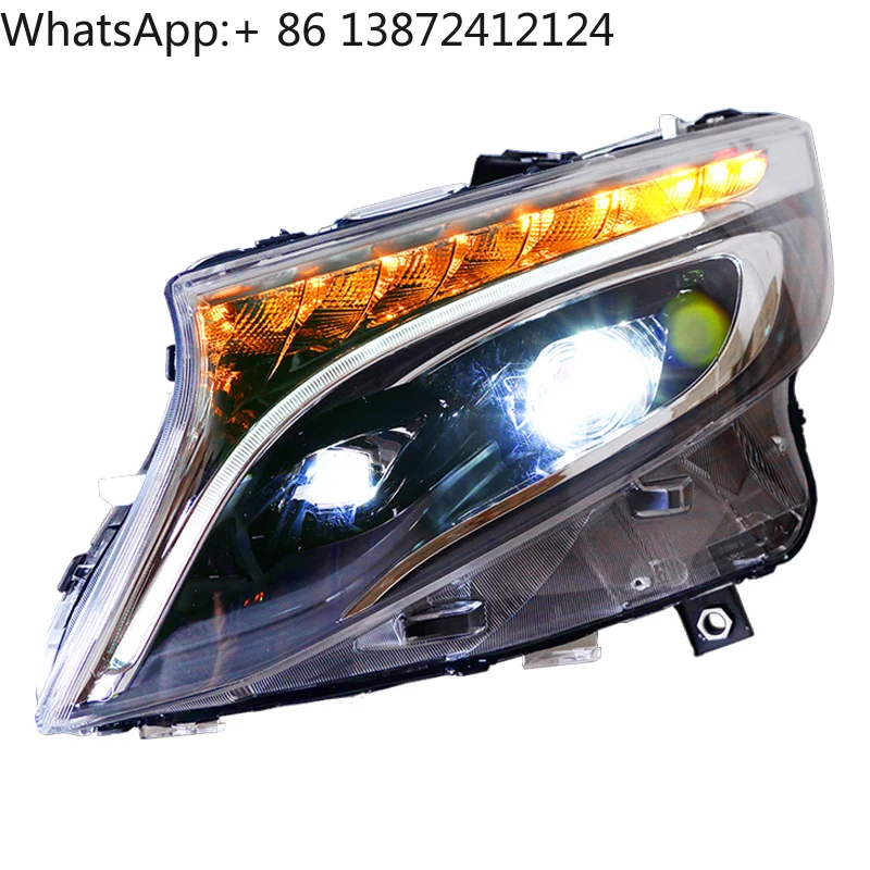 

016-2018 Headlight Upgrade to Full LED Headlights 16000855910 W447 2019 Car Lights for Mercedes-Benz Vito