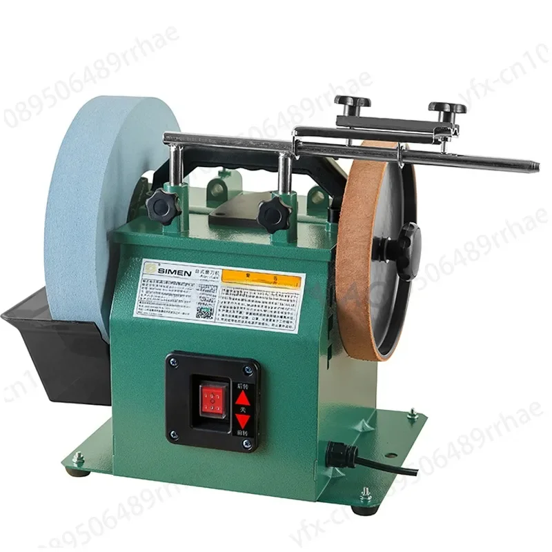 10 inch low speed grinder positive and reverse white corundum grinding machine water-cooled grinder polishing machine 220V 220W