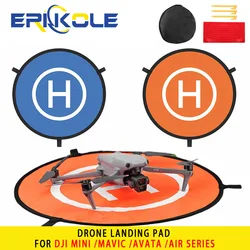 Drone Landing Pad for DJI MINI 4 PRO/MAVIC 3/Avata/Air 3 Universal Helipad Foldable Double-Sided Waterproof Launch Pad Accessory