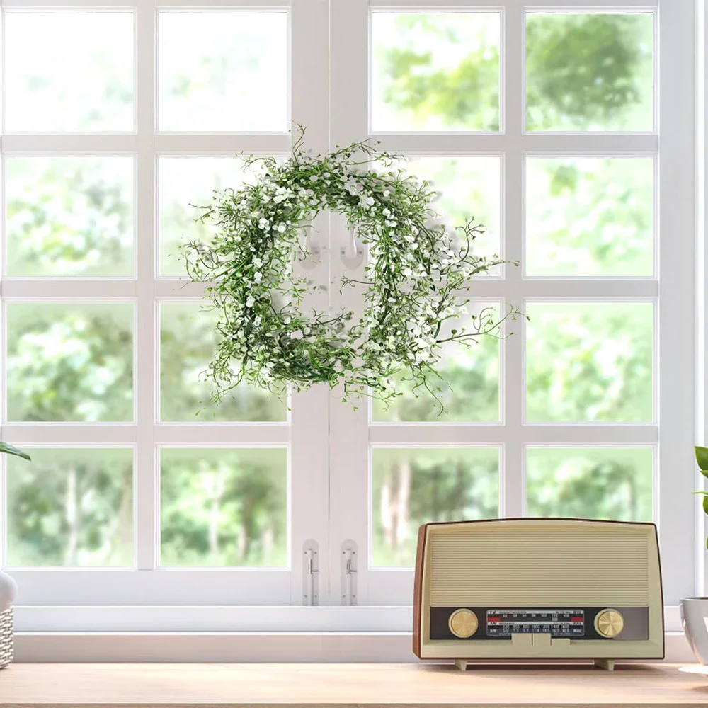 Künstliche Hängepflanze, Herbstgirlande, Grün, Zuhause, Zimmer, Hochzeit, Tischdekoration, Party-Dekoration, Weihnachten, Thanksgiving-Dekoration – Detail 4