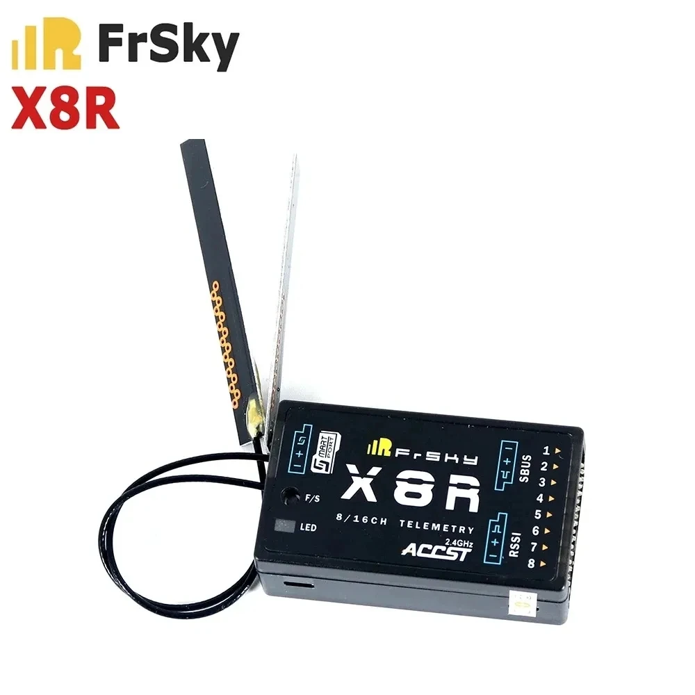 FrSky-Récepteur X8R 8/16ch 2.4G pour XJT Taranis X9D Plus Horus X12S X-lite Pro X9DP SMARTPORT et émetteur de télécommande SBUS