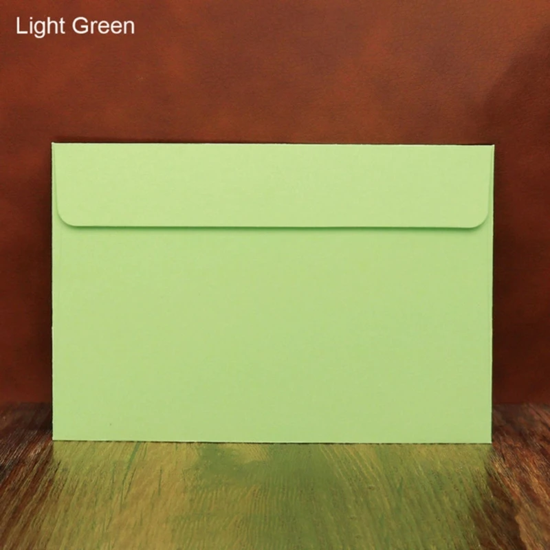 10 vellen vintage enveloppen set voor A6-papieren huwelijksuitnodiging brief briefpapier papieren zak huwelijksgeschenk papieren