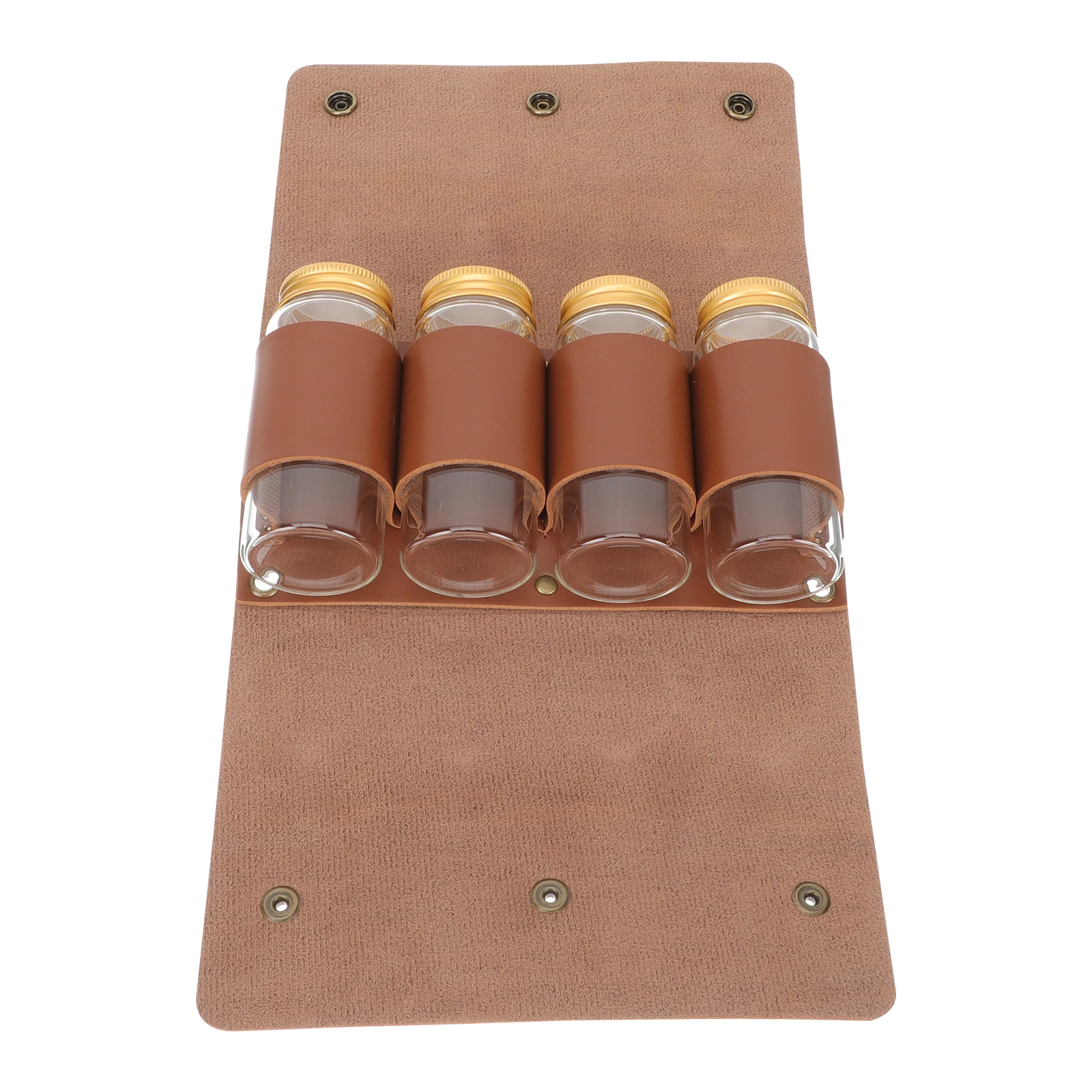 

1 set 1 Set Spice Jar Storage Bag Outdoor Camping Spice Holder Seasoning Organizer Moisture Proof Cooking Accessories