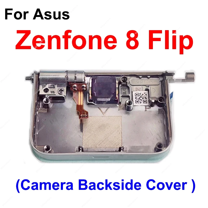 Camera Backside Cover For Asus Zenfone 8 Flip 8Flip ZS672KS Backside Camera Cover Supporter Camera Back Cover Parts