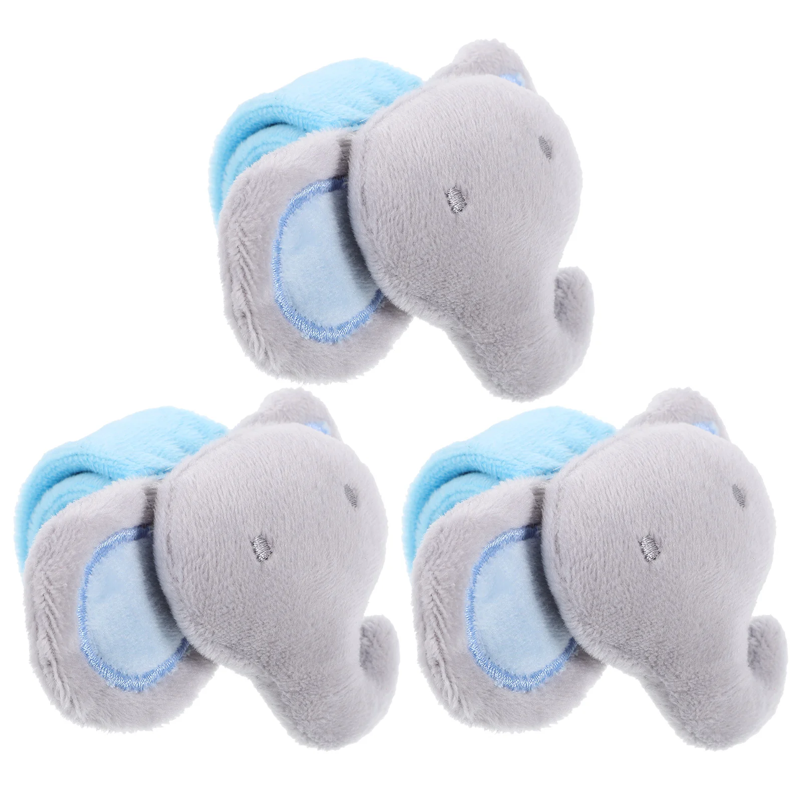 3 Pcs Papa Circle Elephant Bracelet Child Children's Toys Animal Cloth Slap Animals Craft