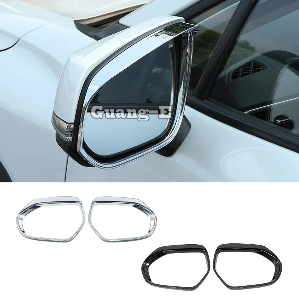 

For Toyota C-HR CHR 2017 2018 2019 2020 2021 Side Rearview Mirror Eyebrows Trim Cover Car Exterior Accessories Decoration 2PCS