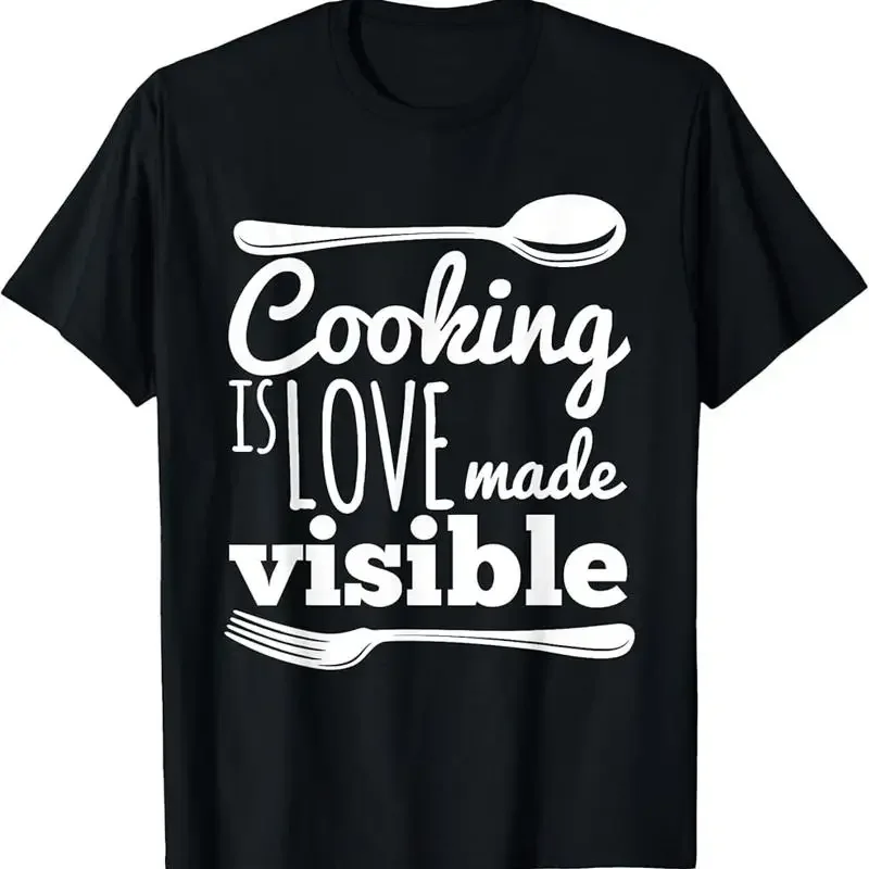 Cooking Is Love Chef Foodie Cute T Shirt