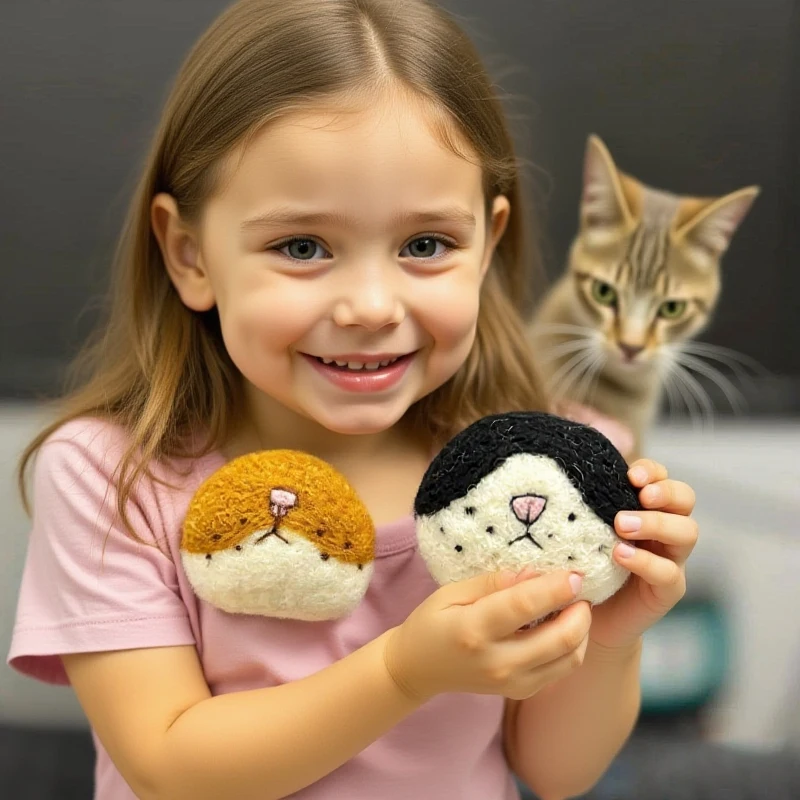 حامل تخزين شعيرات القط ورأى حلية شعيرات شعر القط مجموعة القط Vibrissae تذكار الحيوانات الأليفة هدية تذكارية ديكور المنزل