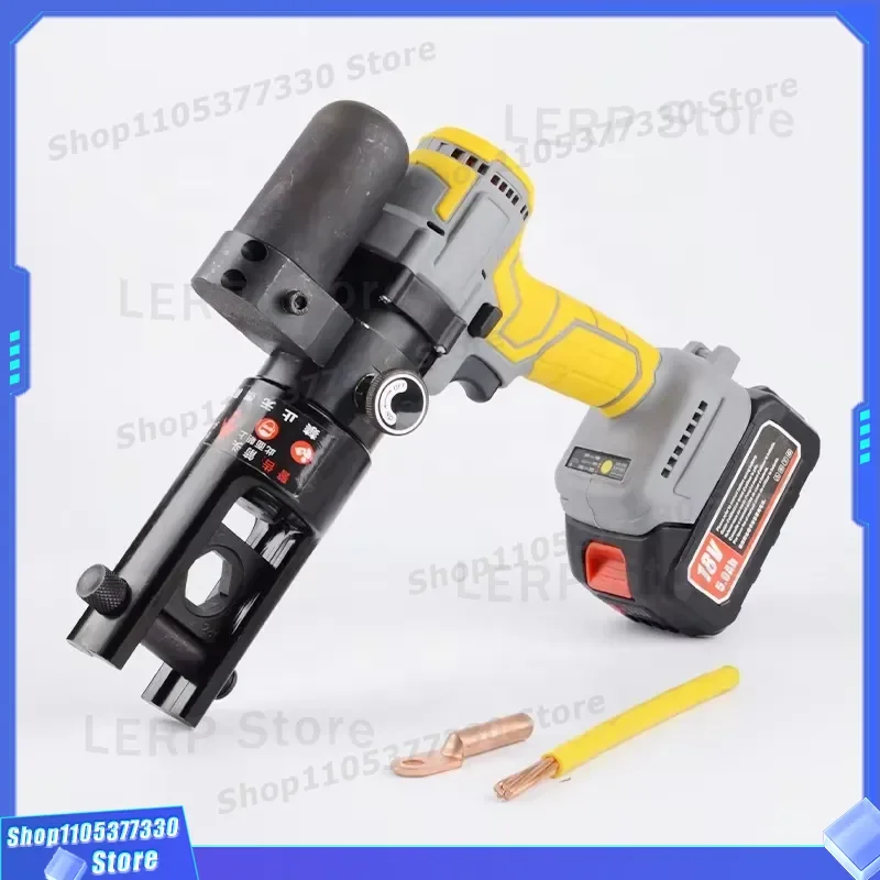 EZ-240 Hydraulic Crimping Tool for Cable Lugs Heavy Duty Wire Terminal Press Piping Equipment Professional Grade Electrical