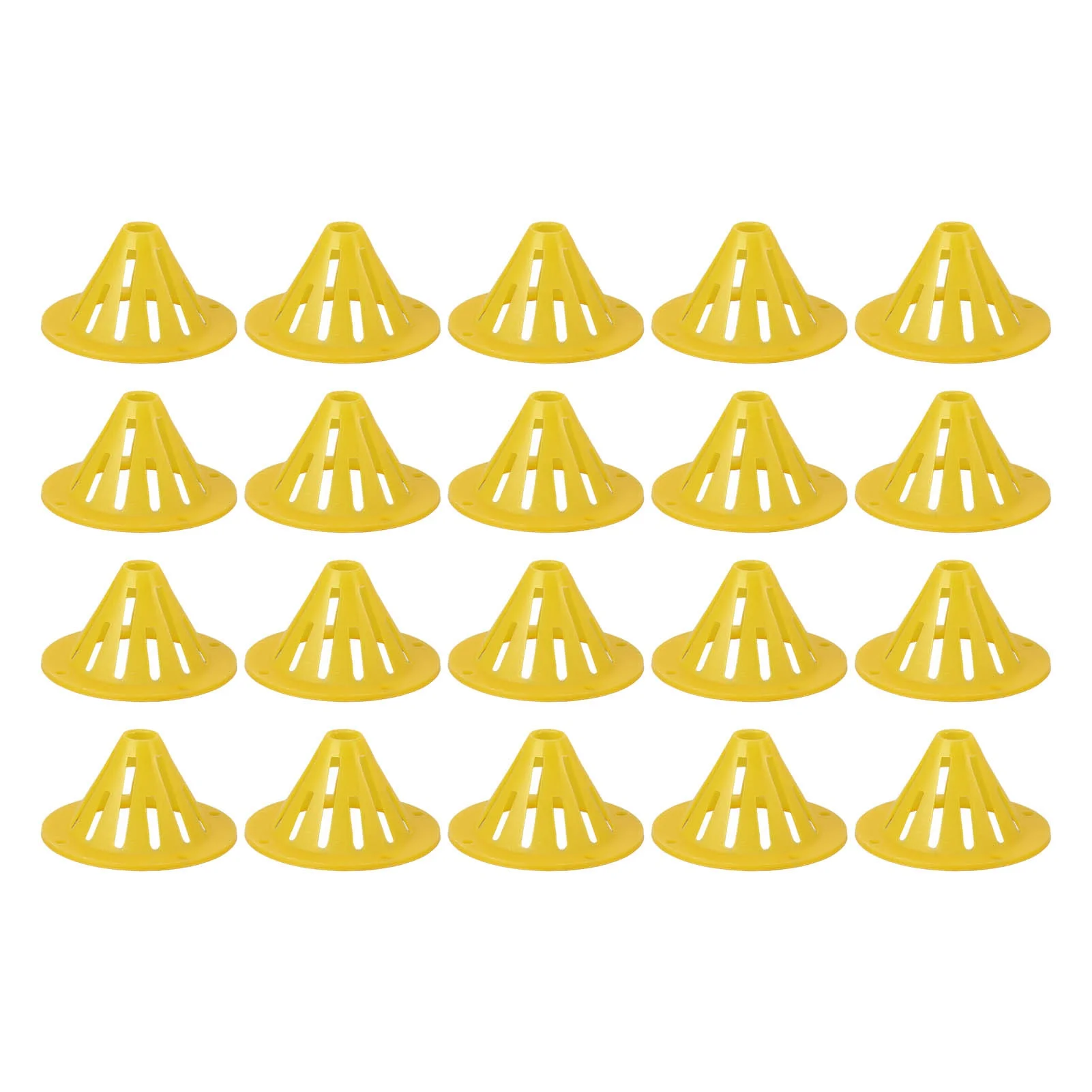 20 Pcs Beehive Entrance Exit Cone Plastic Beehive One Way Entrance Gate For Beekeeping