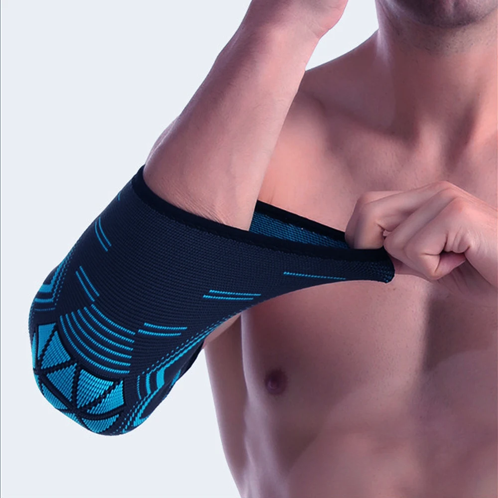 1Pcs Elbow Brace with Compression Design, Golfer's Tennis Elbow Support for Joint Pain & Tendonitis Recovery Weightlifting view 5