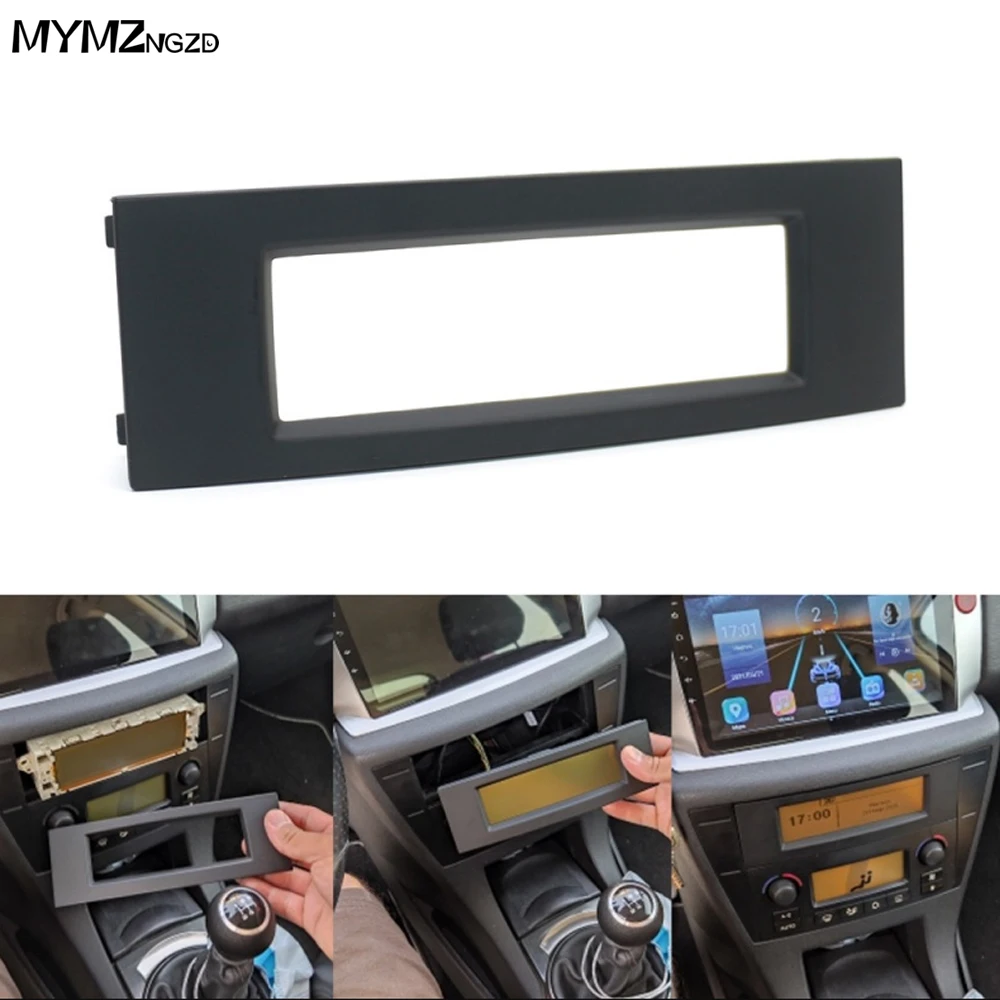 

For Citroen C4 C5 RD3 Peugeot 207 Car Radio Multi-function C-Screen Shell Case Fixed Frame CD Player Screen Replacement Housing