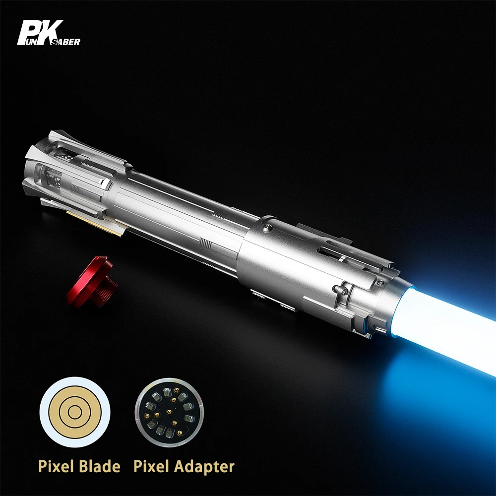 PunkSaber Lightsaber Neopixel Jedi Laser Sword Heavy Dueling Sensitive Smooth Infinite Changing Hitting Sound Light Saber Toys