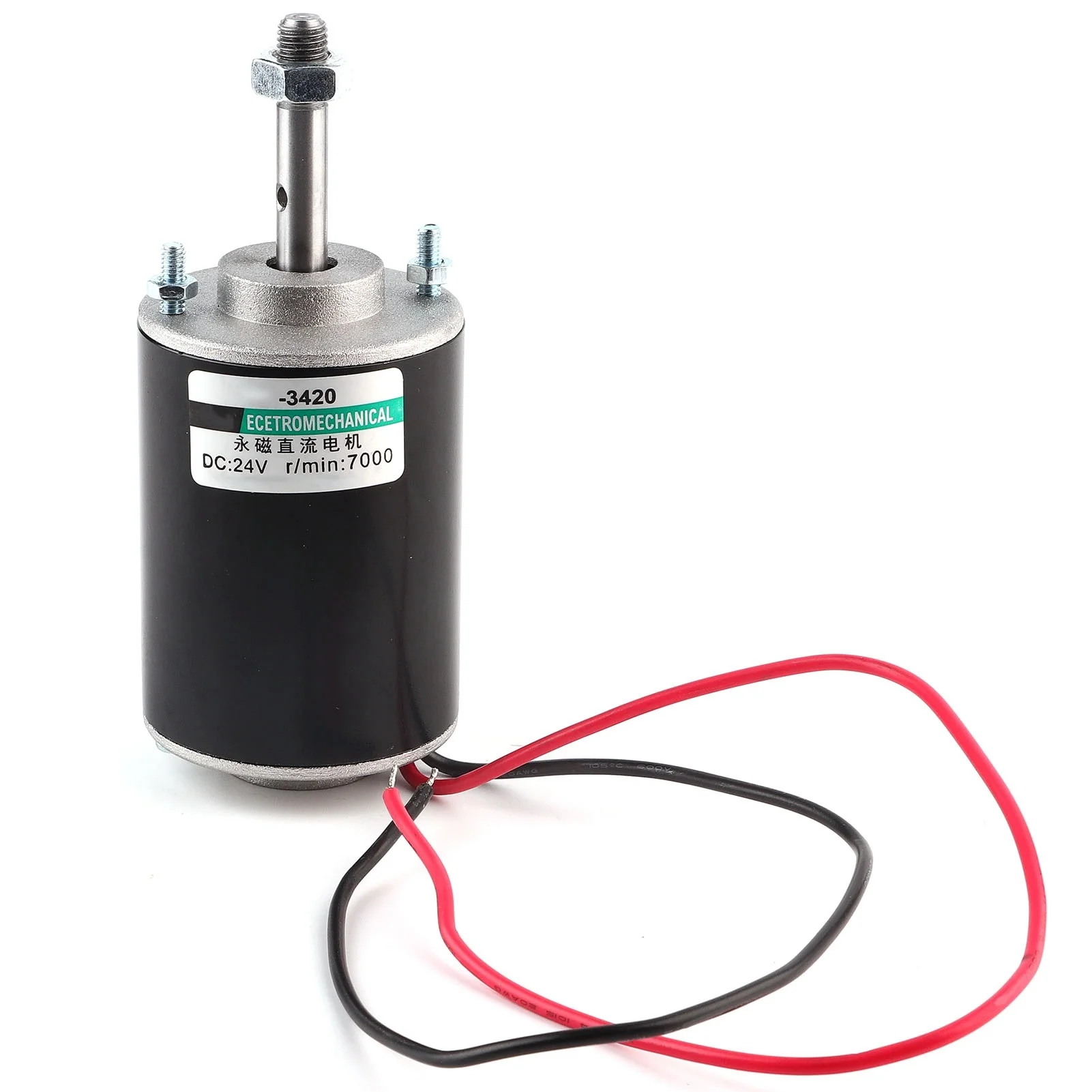 DC Motor Permanent Magnet High Speed Low Noise CW CCW Mini Brushed Electric Motors 30W24V 7000RPM