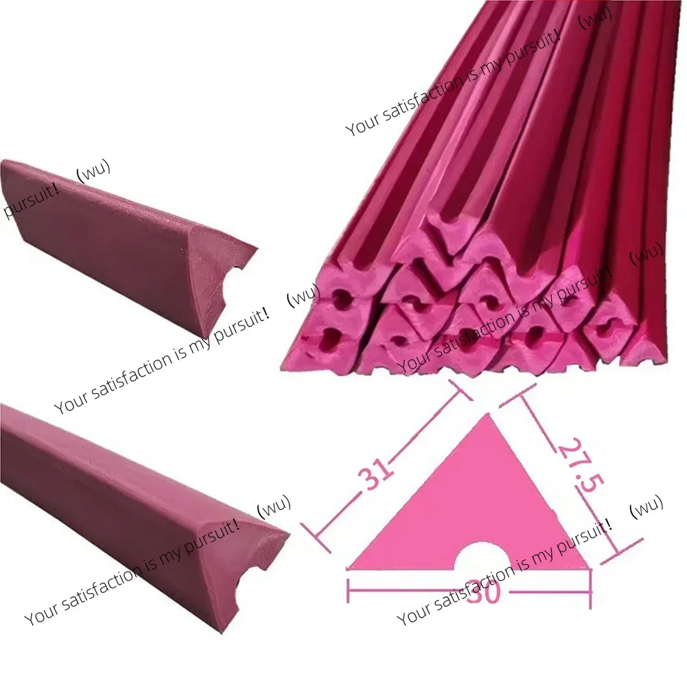 1 piece pool table cushioning rubber strip 3.3 feet cushioning frame 30x24.5 mm, strong elastic accessories