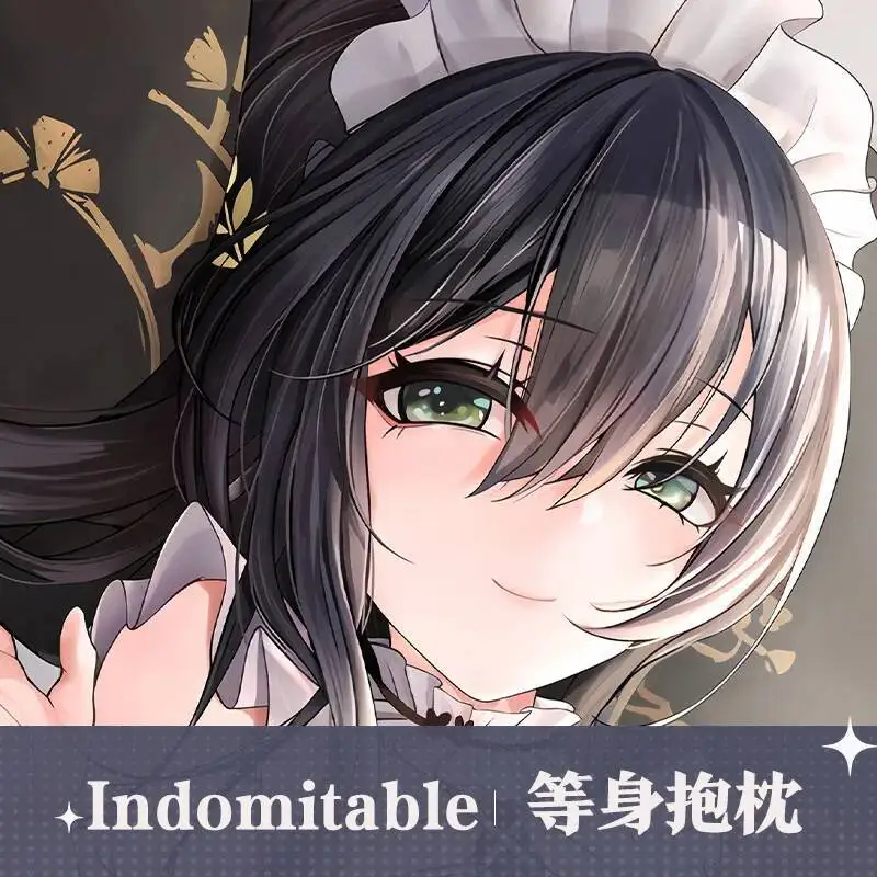 

Anime Azur Lane Indomitable DIY Personalized Home Bedding Hing Body Pillow Cover Case Dropshipping