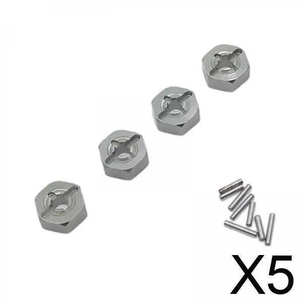 

Адаптер для преобразования колесного привода 5x4x для радиоуправляемого автомобиля Wltoys 1/14 14400, титан