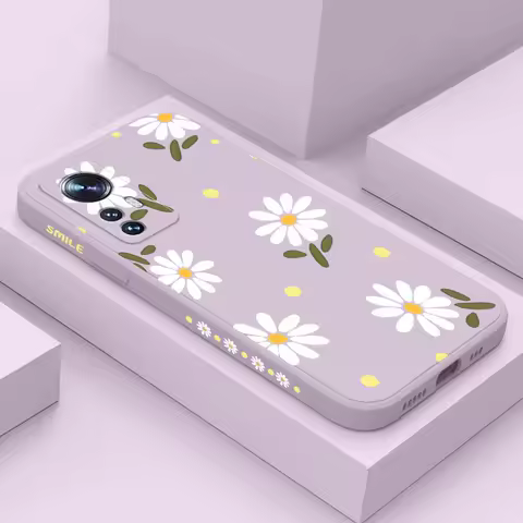 Chrysanthemum Phone Case For Xiaomi Poco F8 F7 X7 M5 M5S F5 X5 F4 X4 M4 F3 M3 X3 F2 Pro X2 C40 4G 5G GT NFC Silicone Cover