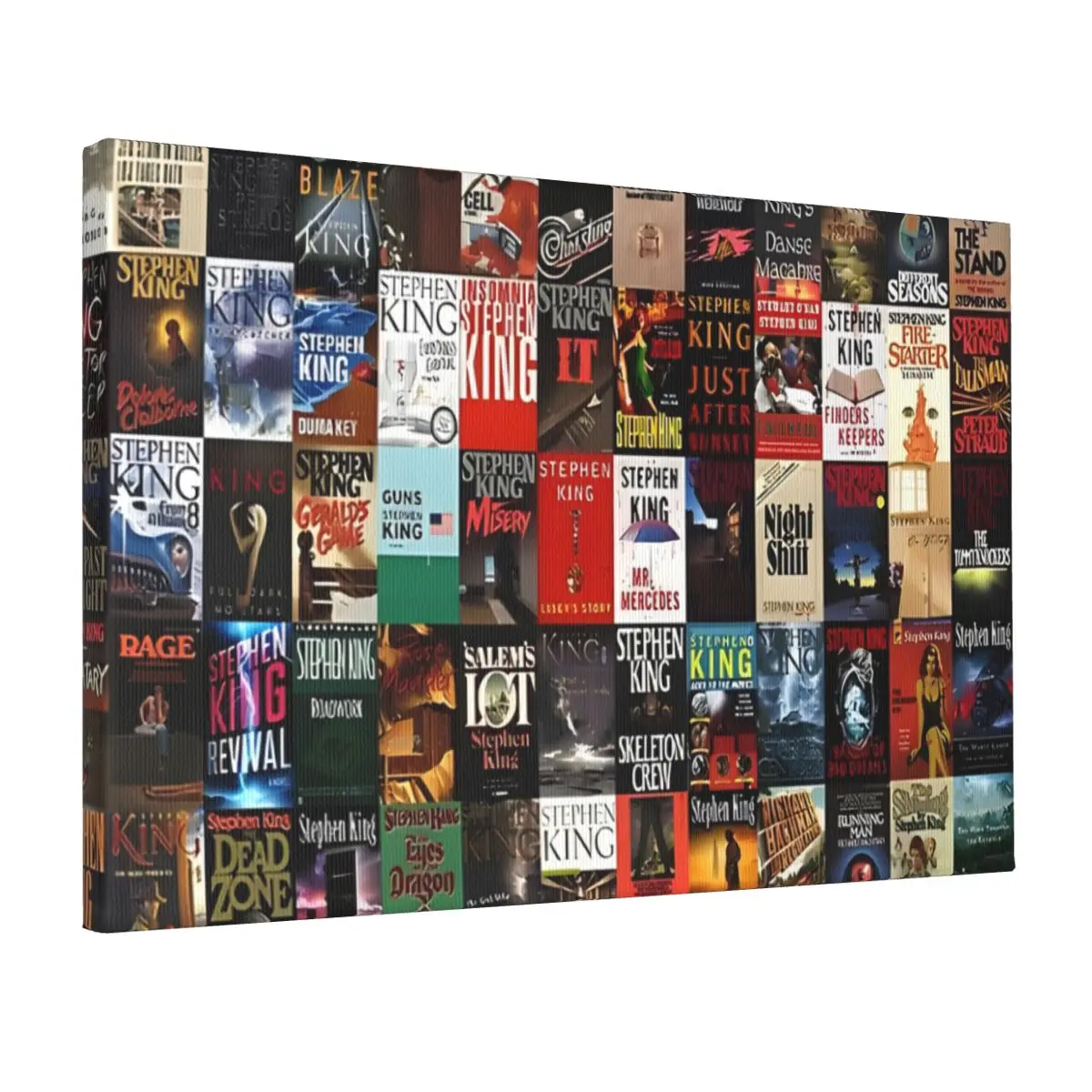 

Обложка книжки Stephen King, коллаж, профессиональное домашнее настенное искусство, Декор, холст, Постер высокого качества, холст, струйная печать без рамки