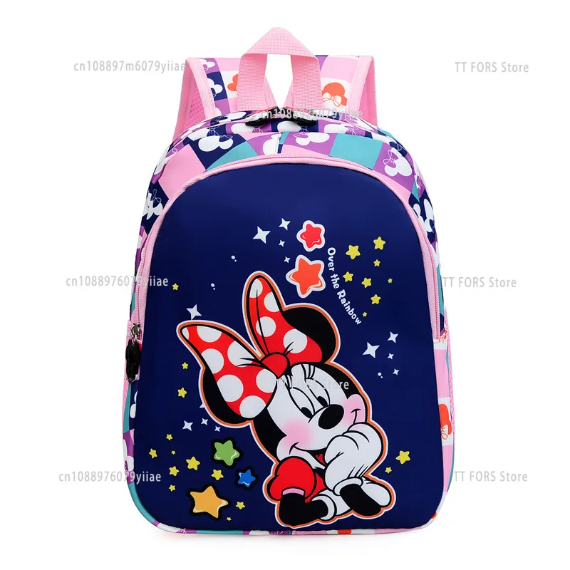 

Mickey Minnie Children's Backpack Multifunctional Cartoon Kindergarten Girls Backpack Birthday Halloween Christmas Gift