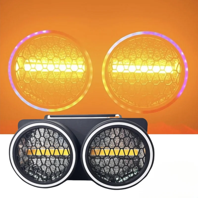 RGB & Amber LED Strobe Wash light Splicing Wall Light Effect DJ Party Wedding Club Bar Concert DMX Stage light Event Show
